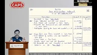 Session 2 of 3 - BLITZKRIEG Accounts - CAPS ACADEMY Live! Topics: BRS, Consignment & Bills of Exch.
