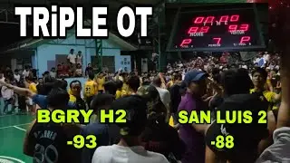 Brgy San Luis 2 vs Brgy H2  sa dasmari&ntilde;as inter brgy basketball tournament