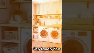 Minimal Laundry Room InspirationNeutral &bull; Cozy &bull; Organized 🤍