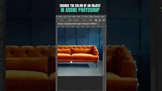 How to change the Color of Any Object in Photoshop | photoshop tutorial #shorts #photoshop