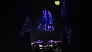 BTS drone Show full video 방탄 드론쇼 (+BTS)