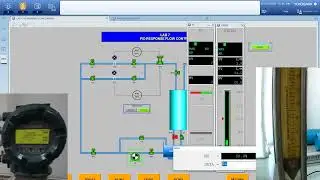 DCS CENTUM VP ใบประลองที่ 5 การวัดอัตราการไหลจาก Rota mass Flow Transmitter