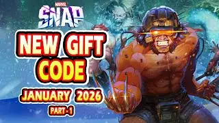 Новый подарочный код Marvel Snap | Новый подарочный код Marvel Snap на январь 2026 года (Часть 1)