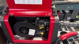 Snap-On Synergic MIG 185i  welding aluminum. Anyone can aluminum weld.