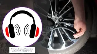[Binaural Recording] Tire Inflation