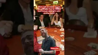 Poker can be habit forming 😅 #poker #pokerface #texasholdem #cardplayer #comedyshorts #shorts