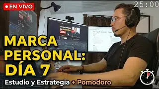 3 Horas Pomodoro (25/5) | Dia de Marca Personal | Día 7 | Sonido de Montañas