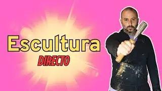 #1 Escultura en madera moderna 🔴 directo (encolar los tablones).