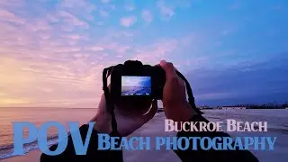 Sunrise POV Beach Photography at Virginia Beach