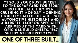 Brother Scrapped 'My Rusty Car' For $300 &mdash; The Automotive Heritage Foundation Had Documentation