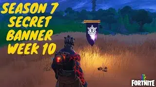 Fortnite - SEASON 7 WEEK 10 SNOWFALL CHALLENGE SECRET BANNER LOCATION IN LOADING SCREEN #10