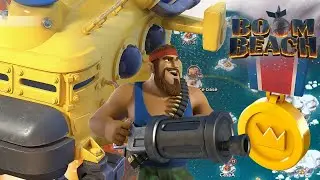 Boom Beach Heavy Choppa attacks LIVE [Map Clear] End of Warships Season 30 - PARKED!