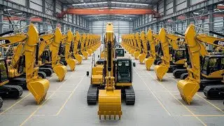 What's the BEST Heavy Machinery Manufacturer Caterpillar Giant Excavators?
