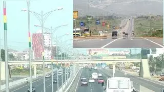 Episode 32 Accra City Life // This Road Have Beautiful Look In Ghana.