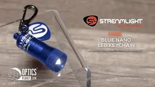 Streamlight Blue Nano LED Keychain Light - OpticsPlanet.com