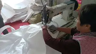 &ldquo;FIBC Jumbo Bag Sewing Process | Heavy-Duty Industrial Stitching for High-Strength Bulk Bags 🧵💪&rdquo;