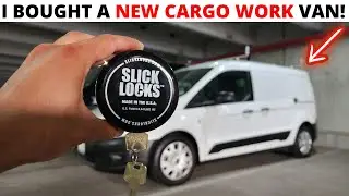 HVAC Van: Slick Locks Installation Ford Transit Connect/Window Screen Guard Installation