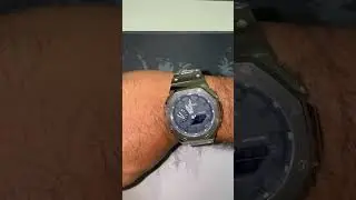 From G-Shock to jaw-drop:Watch me turn a Casio GA-2100 into a sleek GM-2100 icon.Mod magic in action