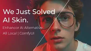The Only Plastic Skin Workflow You Need | AI Plastic Skin Fix | Enhancor Free & Paid Alternative