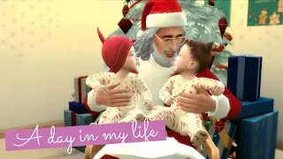 VLOG ROUTINE OF THE TWINS' FIRST CHRISTMAS 🎄👶👶 THE SIMS 4