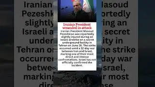 Israeli strike injures Iran&rsquo;s president&mdash;was Khamenei next? Has Tehran&rsquo;s top bunker been exposed?