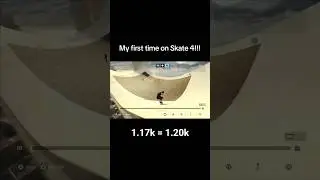 playing Skate 4 for the first time!!! #skate4 #skating