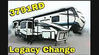 3791RD Cobblestone Decor | Keystone Montana Fifth Wheel