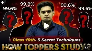 5 Steps To Become Topper In Class 10th 🔥 ☠️ || Toppers Exclusive Interview ||