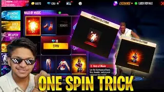 NEW FADED WHEEL EMOTE | HALO OF MUSIC EMOTE GIVEAWAY | FREE FIRE NEW EVENT
