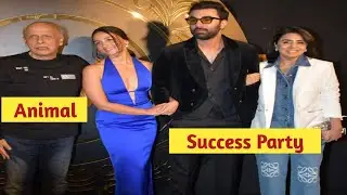 Animal Movie Success Party