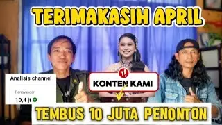 10 JUTA PENONTON BERKAT APRIL