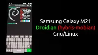 Droidian (Mobian / Debian for Android) - Samsung Galaxy M21 (2025-04-08)