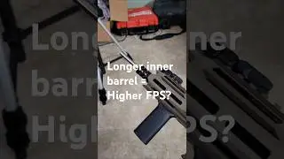 Can longer inner barrels increase FPS on your airsoft gun?