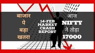 14-Feb Market crash Report|BankNiftySenex Fall down|ABG ShipyardFraud|RussiaVsUkraine news#Bloodbath