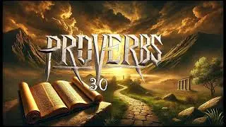 CHRISTIAN METAL: OLD TESTAMENT BOOK OF THE BIBLE: PROVERBS 30