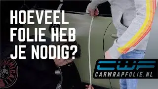 CARWRAPFOLIE.NL | HOEVEEL METER FOLIE HEB JE NODIG?