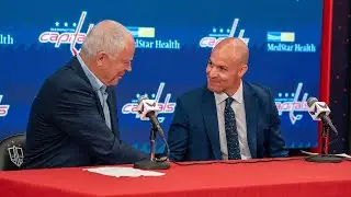 Washington Capitals Introductory Press Conference with Head Coach Spencer Carbery