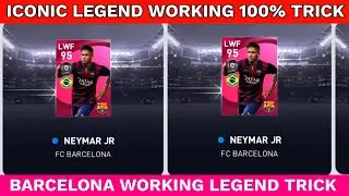 Trick to get Iconic Legend Neymar in Iconic Barcelona Pack | Iconic Neymar Trick Pes 2021 Mobile