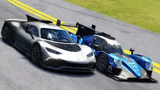Can The AMG ONE Beat An LMP2 Car?