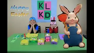 DIY Easter Hats for Kids | How do you make an easy Easter Hats by KD & LK