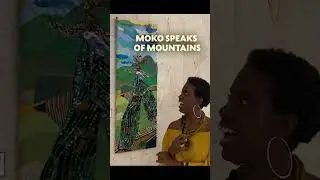 Moko Speaks of Mountains #caribbeanart #artpractice #caribbeanartist #mokojumbie #artistinspiration
