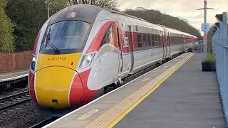 Azuma meets Freightliner @ Lea Road 800209 5Z73 & 66588 4L73 24/11/2025
