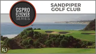 GSPro Course Flyover - Sandpiper Golf Club - Designed by Bomber Golf Studios