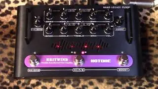 Hotone BRITWIND Nano Floor Series portable dual channel amp of love and joy