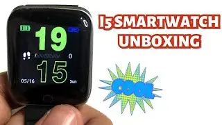 I5 SMARTWATCH/ITOUCH AIR 3 РАСПАКОВКА И ПРЕДВАРИТЕЛЬНЫЙ ОБЗОР | АНГЛИЙСКИЙ