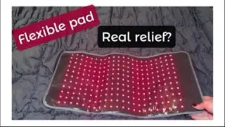 Comfytemp Red Light Therapy Pad Review | Large Flexible Body Wrap
