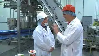 Kevin visits Buffalo's giant cheese factory