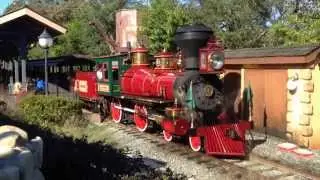 Walt Disney world railroad November 2014
