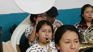 HERMOSA BANDA DE LA SIERRA MIXE OAXACA MÉXICO, SALUDOS AMIGOS!!!!!!!