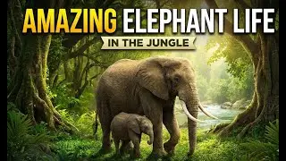 Amazing Elephant Life in the Jungle 🐘🌿
